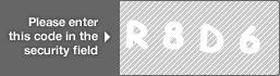 captcha code for visual authentication  letter R number 8 letter D number 6