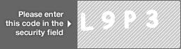 captcha code for visual authentication  letter L number 9 letter P number 3