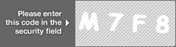 captcha code for visual authentication  letter M number 7 letter F number 8