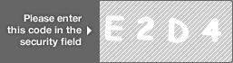 captcha code for visual authentication  letter E number 2 letter D number 4