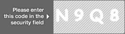 captcha code for visual authentication  letter N number 9 letter Q number 8